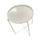 RASITA โต๊ะวางถาด รุ่น CF01 สี WHITE