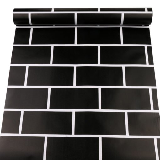 วอลเปเปอร์ อิฐดำโมเดิร์น (Modern black brick)