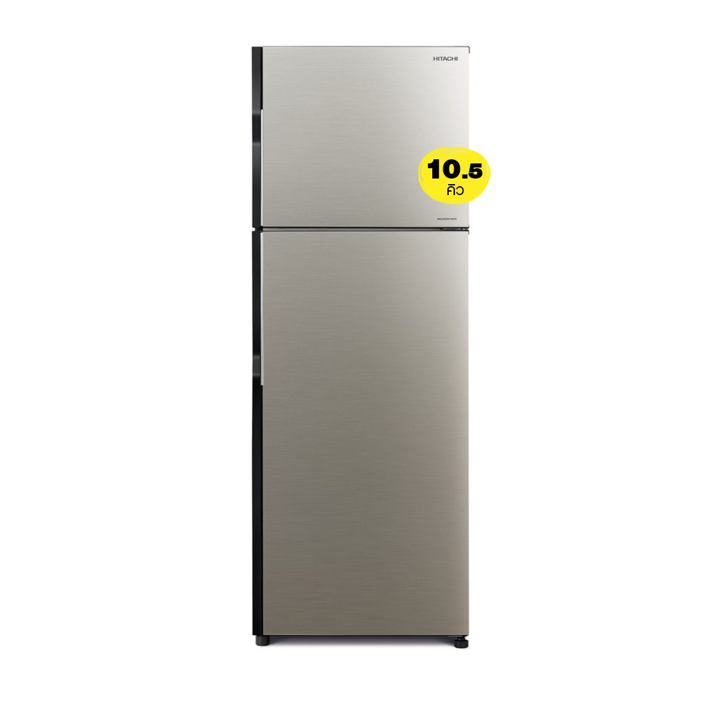 HITACHI ตู้เย็น 2 ประตู รุ่น R-H300 PD สีเงิน 10.5 คิว