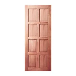 ประตูแกะสลัก #GS-48 (90x200) ไม้สยาแดง