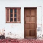 ประตูไม้สยาแดง BEST รุ่นGS-48 (80x200cm.)