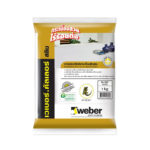 กาวยาแนว WEBER คัลเลอร์ สลิม SL-215 เทาเข้ม a1