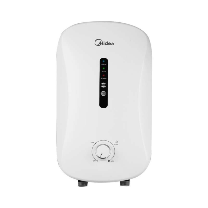 เครื่องทำน้ำอุ่น MIDEA รุ่น DSK38P5 กำลังไฟ 3,800 วัตต์ สีขาว