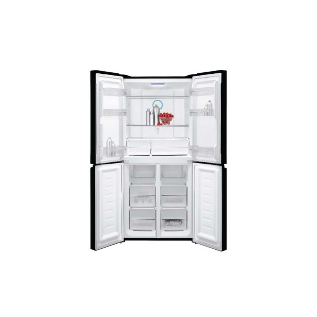 ตู้เย็น HAIER 4 ประตู รุ่น HRF-MD350 STL ขนาด 13.6 คิว