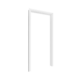 วงกบ WPC ซัพวงกบ ECO-DOOR WS1012(2x4) 80x200 ขาว