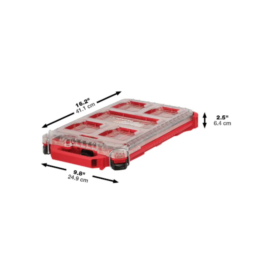 กล่องอุปกรณ์ช่าง PACKOUT Low Profile Compact Organizer Milwaukee รุ่น 48-22-8436 - Image 3