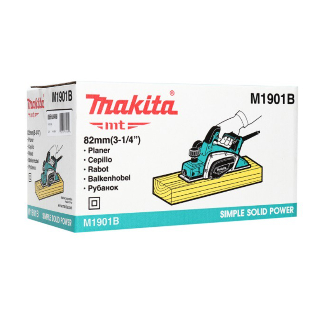 กบไสไม้ MAKITA รุ่น M1901B 3 นิ้ว เล็ก (ไสลึก 2 mm.) กำลังไฟ 500 วัตต์ - Image 7