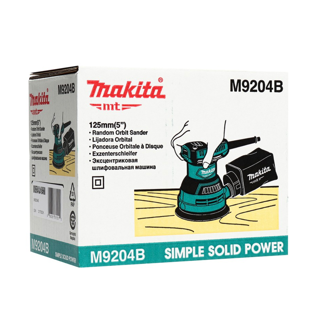 เครื่องขัดกระดาษทรายกลม MAKITA รุ่น M9204B 5 นิ้ว กำลังไฟ 240 วัตต์ - Image 8