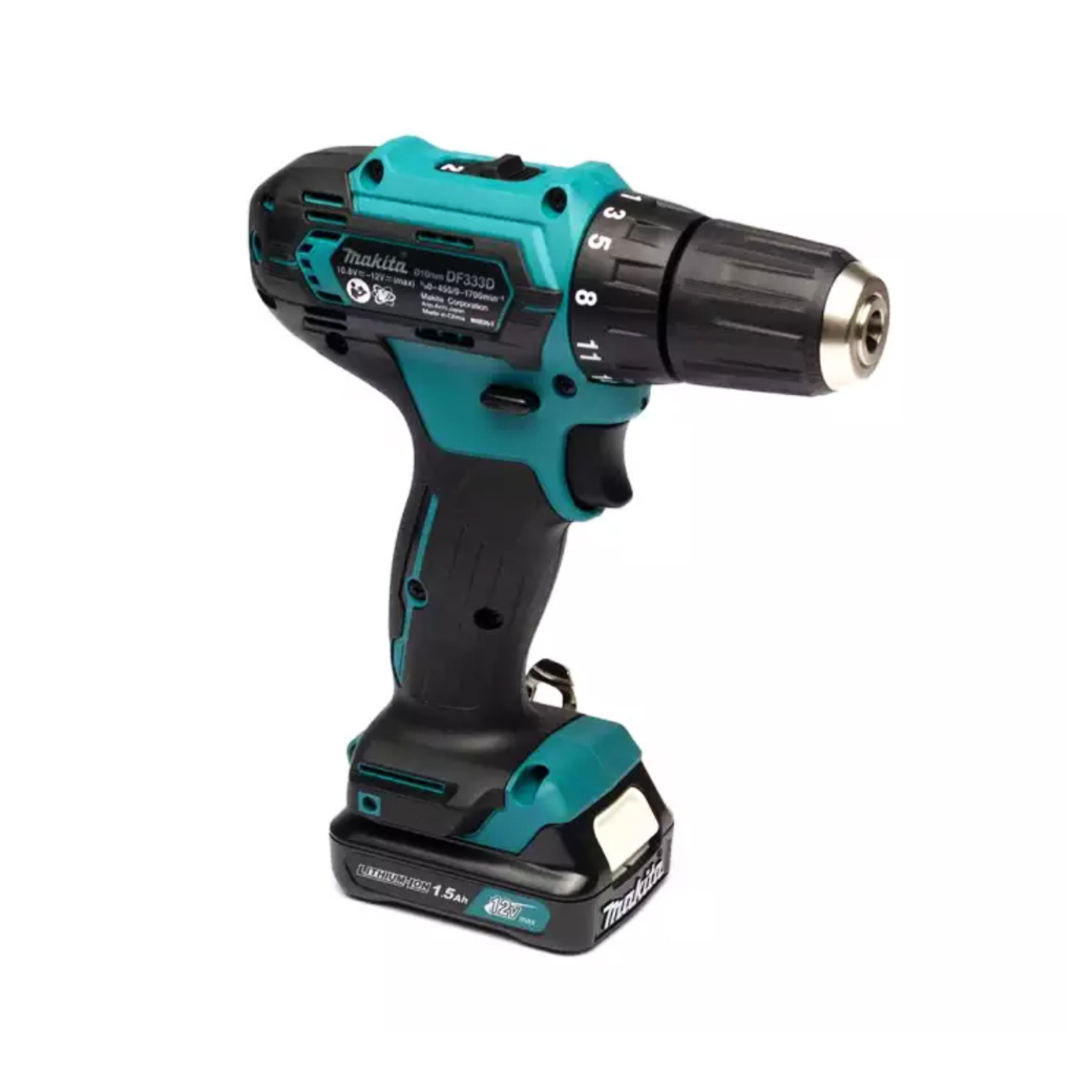 สว่านไขควงไร้สาย MAKITA รุ่น DF333DWYE 12 โวลล์ แบต 2 ก้อน - Image 3