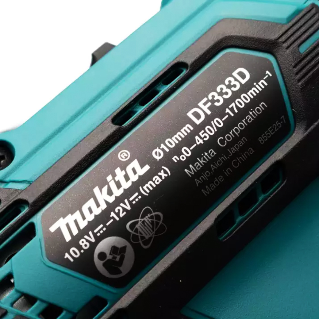 สว่านไขควงไร้สาย MAKITA รุ่น DF333DWYE 12 โวลล์ แบต 2 ก้อน - Image 4