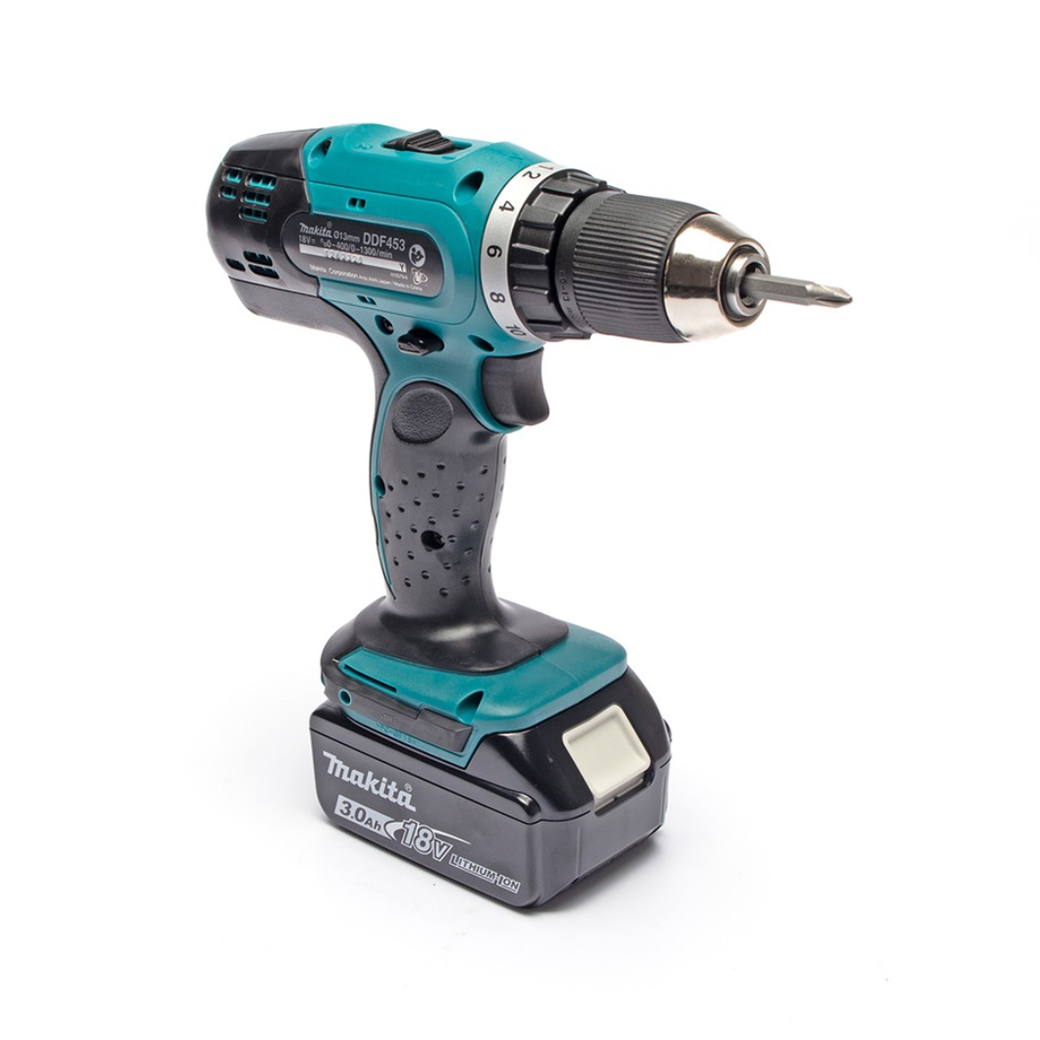 สว่านไขควงไร้สาย MAKITA รุ่น DDF453SF1J 18 โวลล์ แบต 1 ก้อน 3 Ah - Image 4