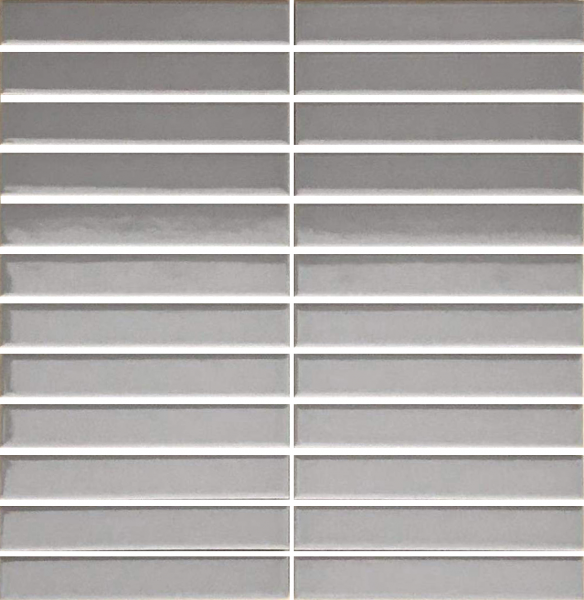 โมเสค COTTO รุ่นBASIC STRIPE GREY 30.0X29.6