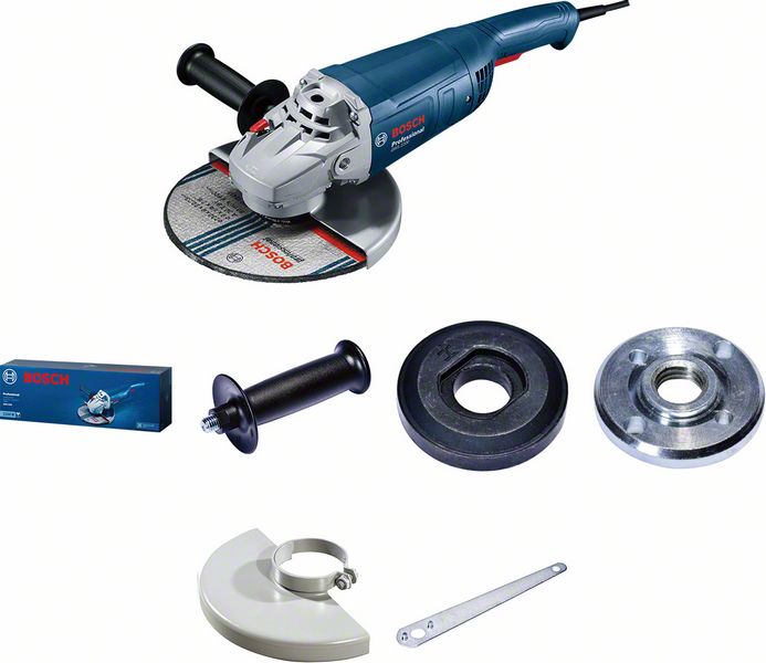 เครื่องเจียร์ BOSCH GWS 2200-18006018C00K0 7 นิ้ว กำลังไฟ 2200วัตต์
