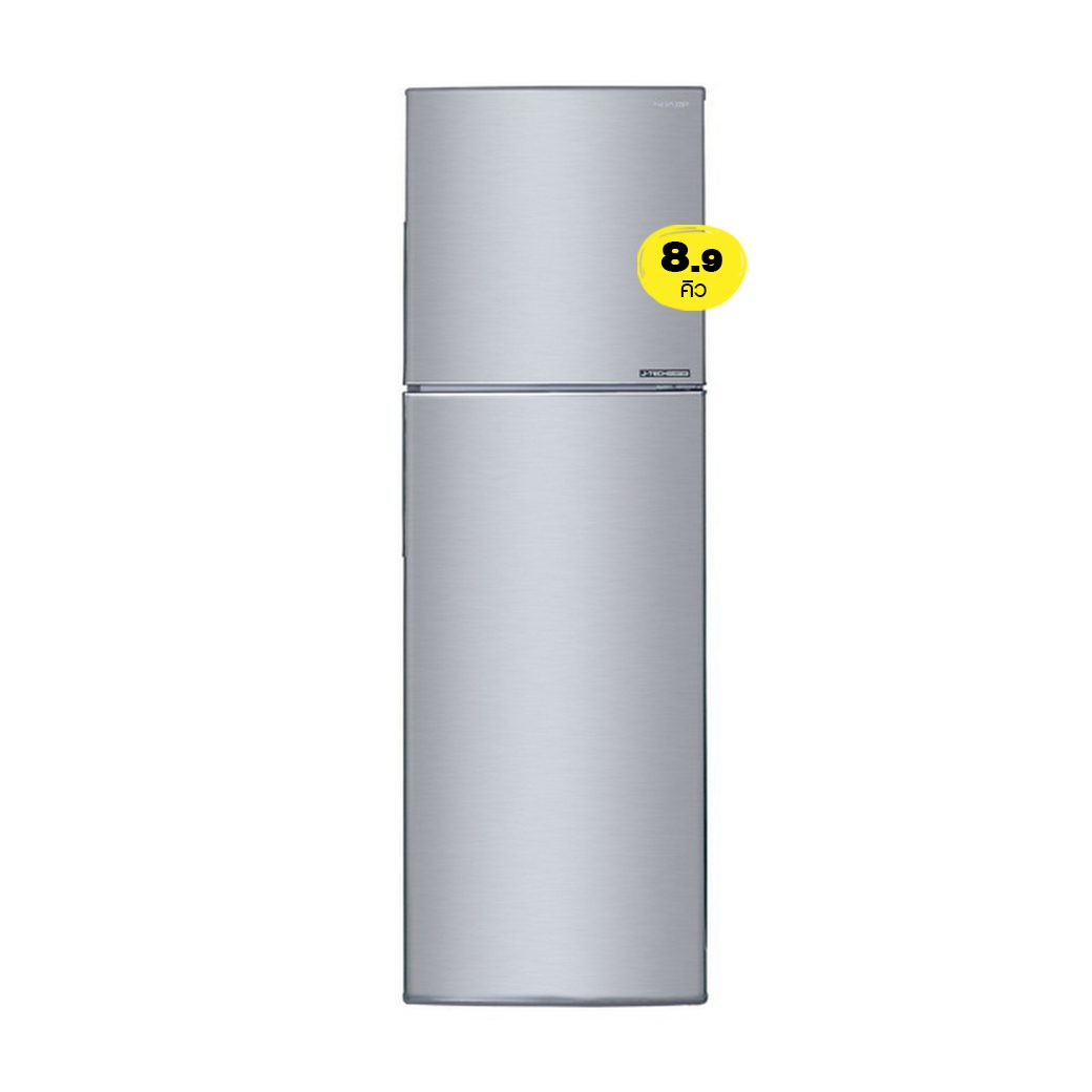 ตู้เย็น2ประตู SHARP รุ่น SJ-X260TC-SL ขนาด 8.9 คิว INVERTER