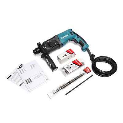 สว่านโรตารี่ 3 ระบบ MAKITA รุ่นHR2470FX5 ขนาด 24 mm. + ดอกสว่าน MAKITA