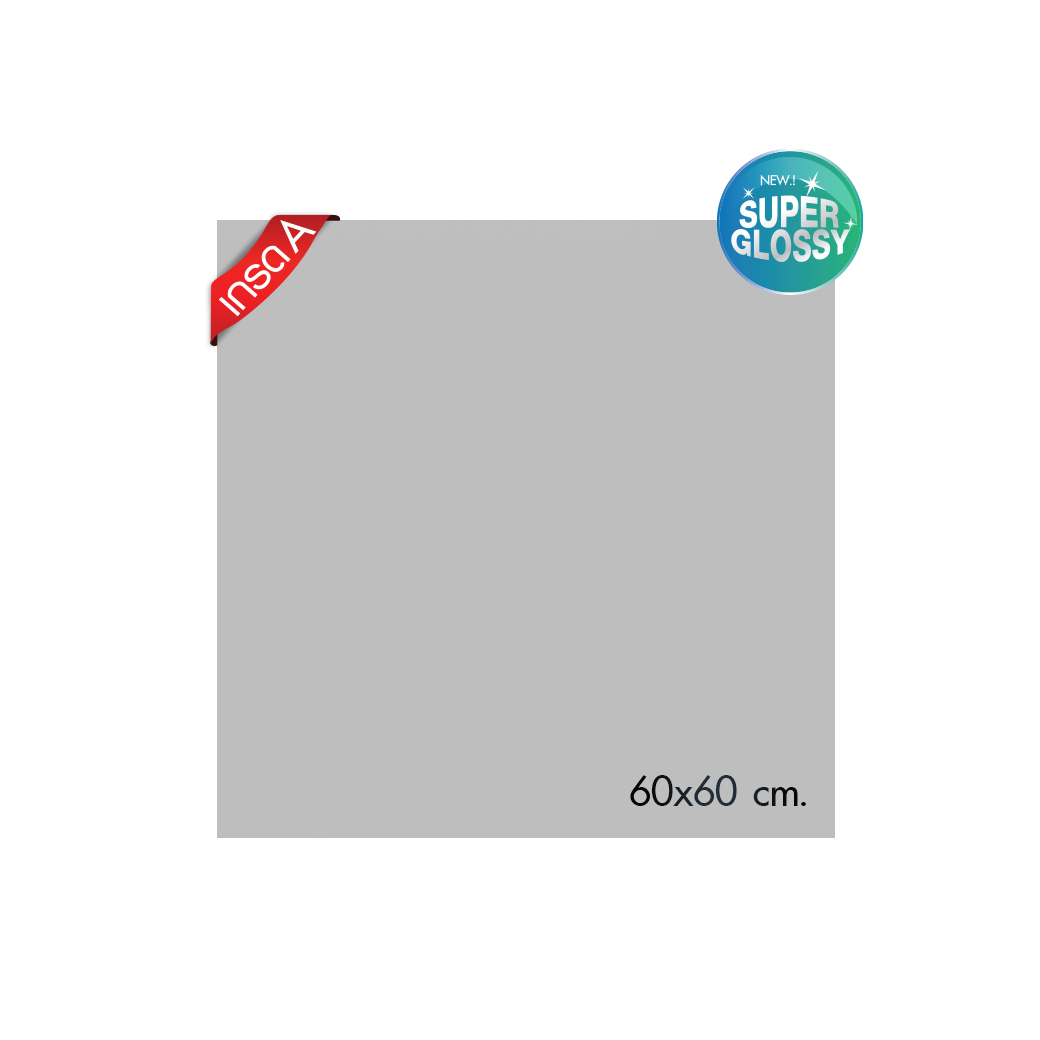กระเบื้อง 60 x 60 นิ้ว SCG AK600 ศรีนวลเทา นาโน (POL) 1.44/A (4แผ่น/กล่อง)