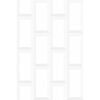 30x45 SOSUCO#เมซอง ขาว R/T(PK8)(GLO)1.08/ A