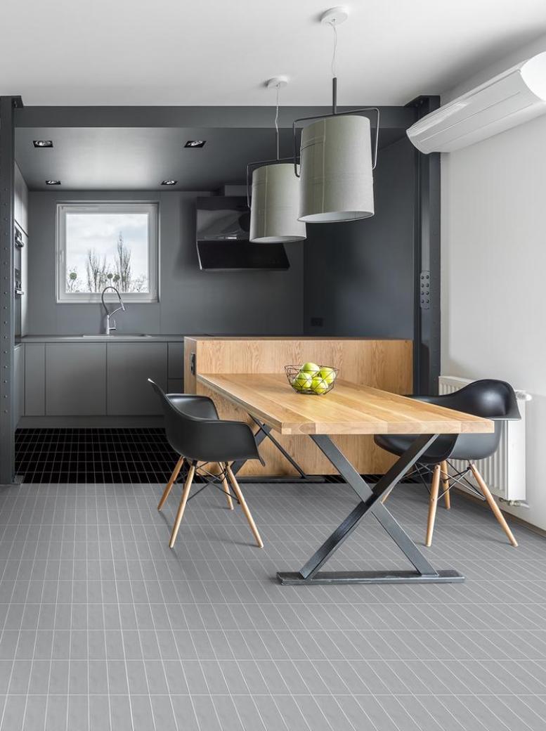 โมเสค COTTO GP#6x21.7 BRAVA GLOSS GREY (A) - Image 2