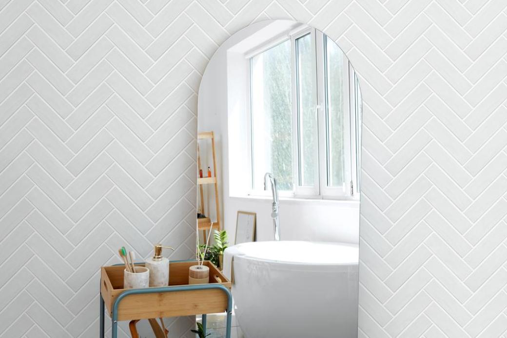 โมเสค COTTO GP#6x21.7 BRAVA SATIN WHITE (A) - Image 2