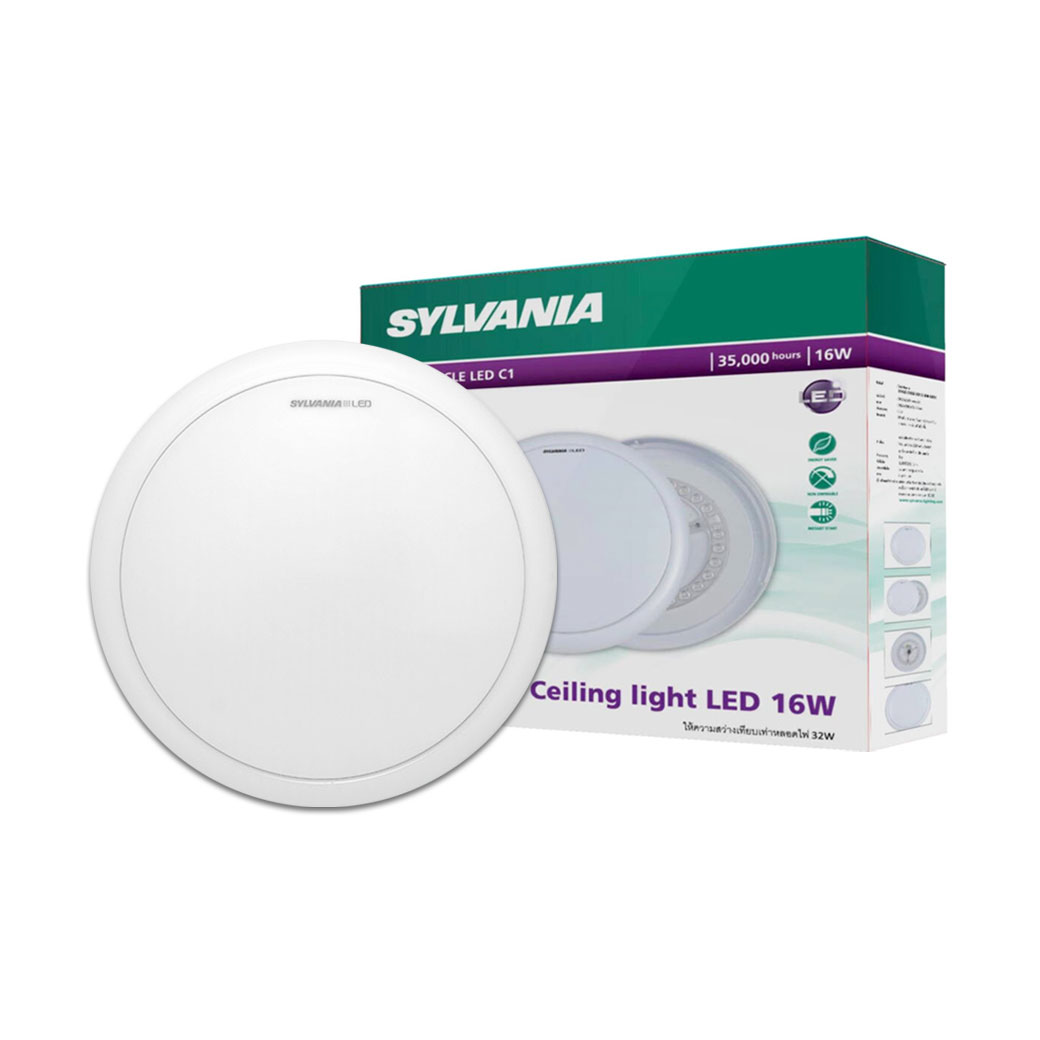 โคมเพดาน LED SYLVANIA OVALO CIRCLE LED C1 กำลังไฟ 16 วัตต์ 6500K