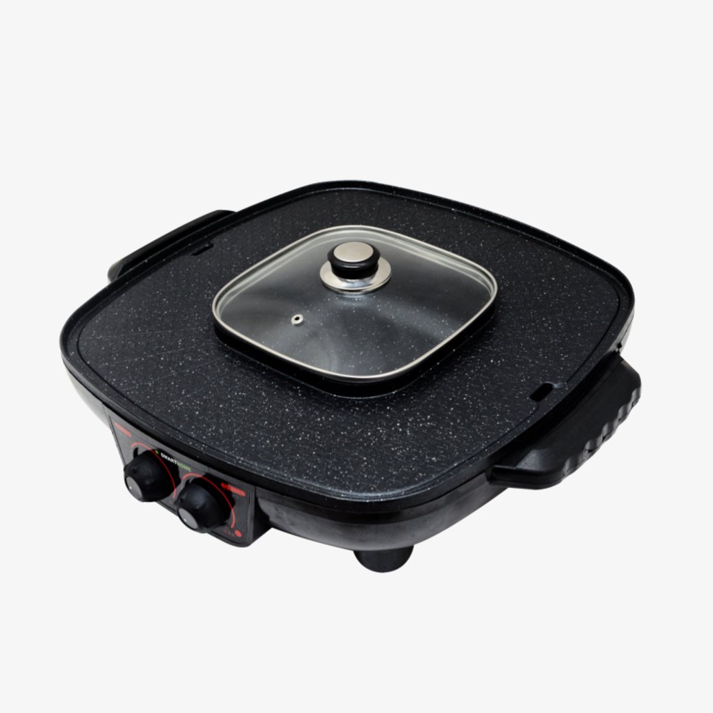 เตาปิ้งย่างอเนกประสงค์พร้อมหม้อสุกี้ Smarthome รุ่น SM-EG1802 ขนาด 1800 วัตต์ - Image 4