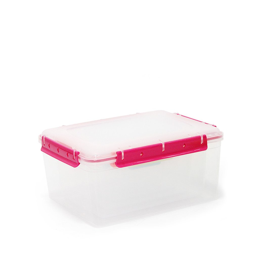 ชุดกล่องอาหารฝาซุปเปอร์ล็อก5สี สี่เหลียม 5ชิ้น รุ่น 1706-5A - Image 8