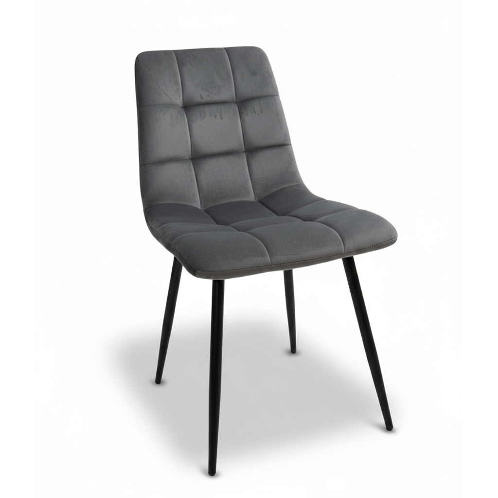 RASITA เก้าอี้ทานอาหาร รุ่น KJDC210S สี DARK GREY - Image 2