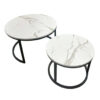RASITA โต๊ะกลาง รุ่น CT017 สี WHITE MARBLE
