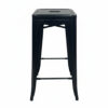 RASITA เก้าอี้บาร์สตูลเหล็ก รุ่น J004 สี BLACK