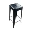 RASITA เก้าอี้บาร์สตูลเหล็ก รุ่น J004 สี BLACK