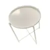 RASITA โต๊ะวางถาด รุ่น CF01 สี WHITE
