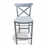RASITA เก้าอี้บาร์ รุ่น HARLOW สี LIGHT GREY