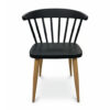RASITA เก้าอี้ทานอาหาร รุ่น KEMPSTON สี BLACK