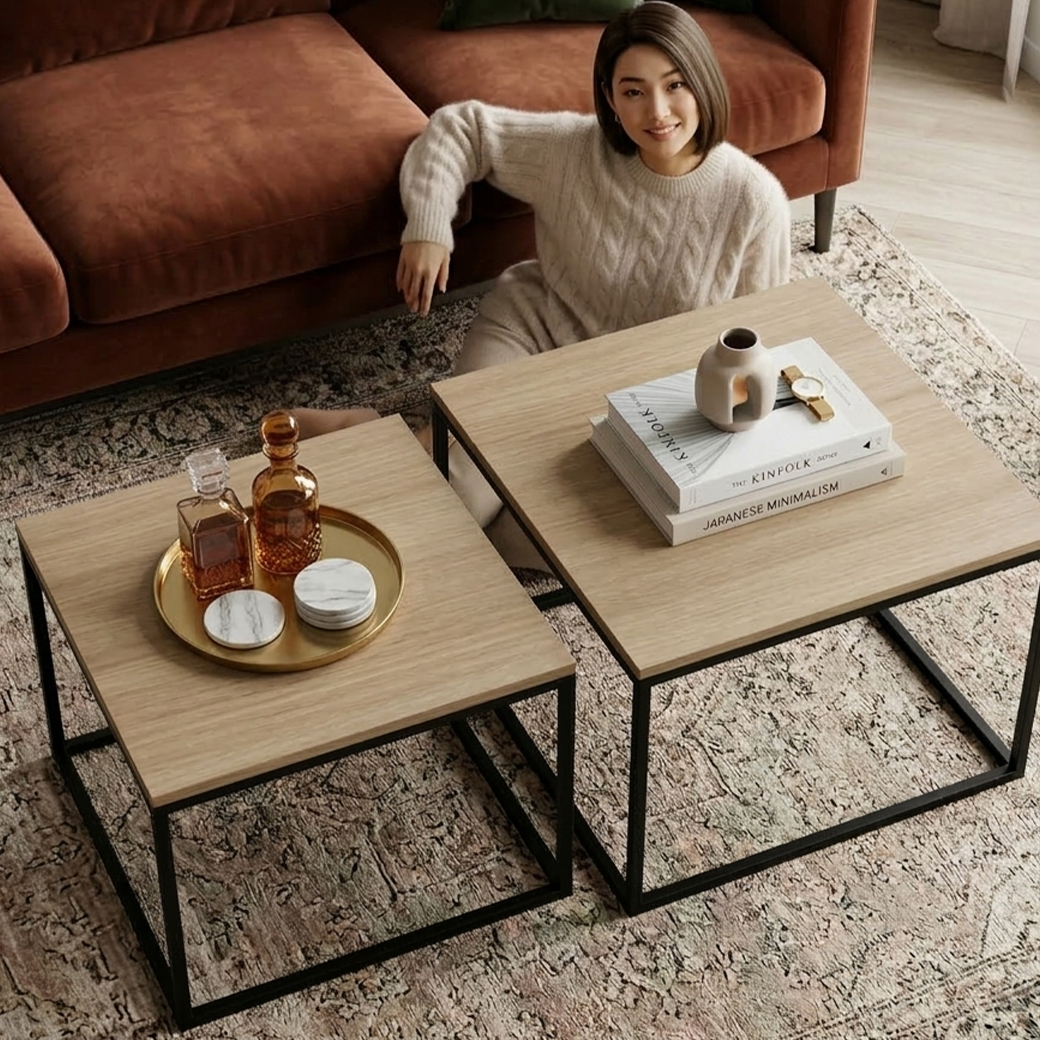 RASITA ชุดโต๊ะกลาง รุ่น 31367L (SET2) - Image 2