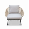 RASITA เก้าอี้ 1 ที่นั่ง รุ่น MB2296-1 สี BEIGE