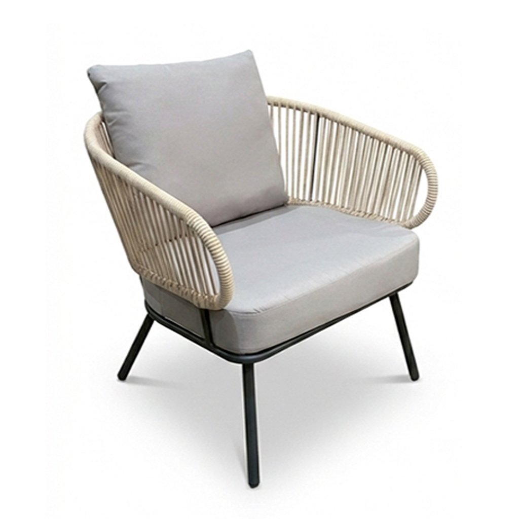 RASITA เก้าอี้ 1 ที่นั่ง รุ่น MB2296-1 สี BEIGE - Image 2