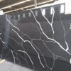 หินควอตซ์ เมอร์คิวน่า ดำ (60x230 CM.)