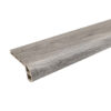 จมูกบันได SPC HOOM DOT (2400x72x25 mm) สี  grey oak #4mm