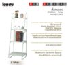 ชั้นวางของ รุ่น ST30336B-4 White