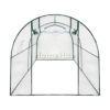 โรงเรือนเพาะปลูก WALK IN แบบโค้งใหญ่พิเศษ HOOM DOT ขนาด 200 x 300 x 190 เซนติเมตร สีใส พร้อมโครงเหล็ก