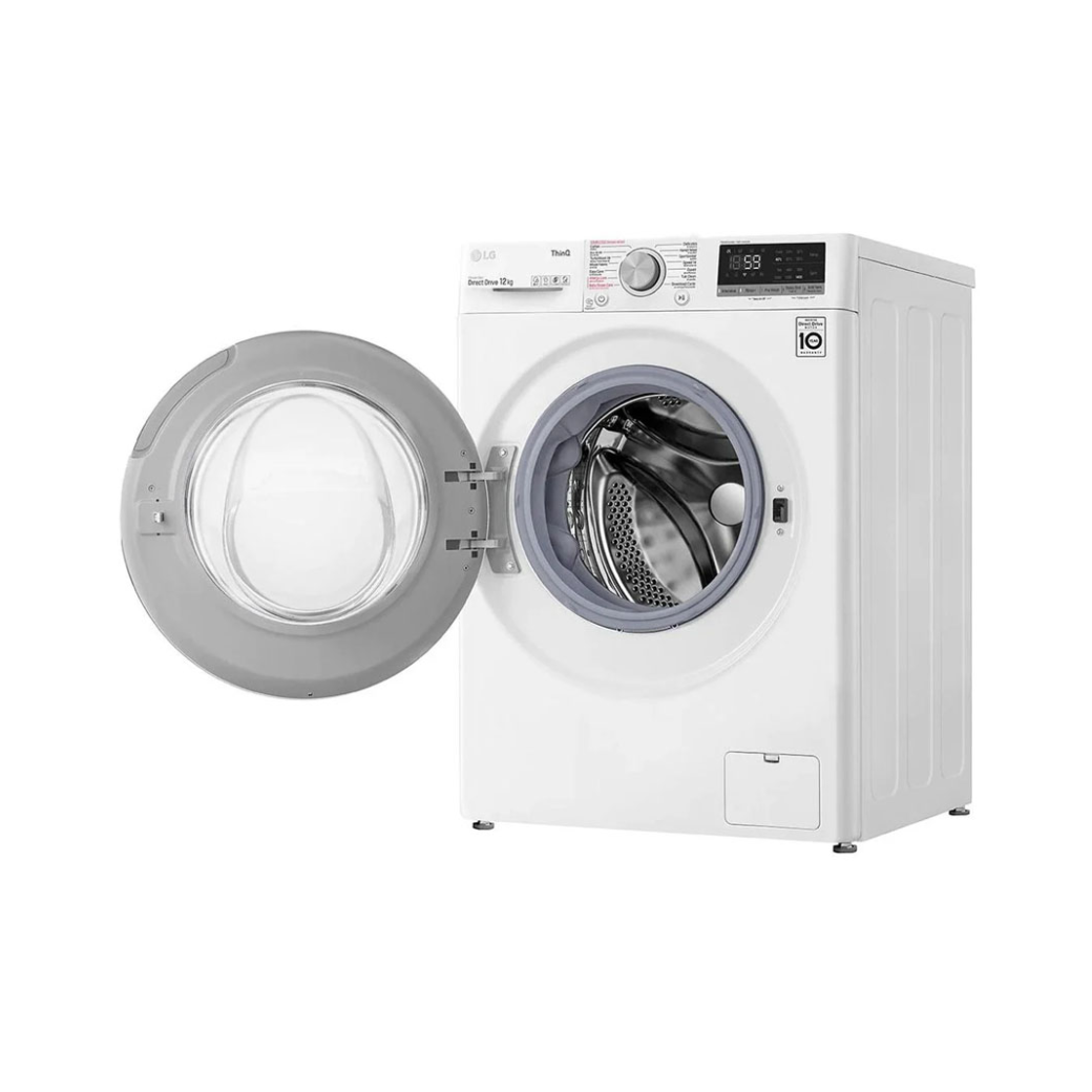 เครื่องซักผ้าฝาหน้า LG รุ่น FV1412S4W ความจุ 12 กิโลกรัม - Image 2