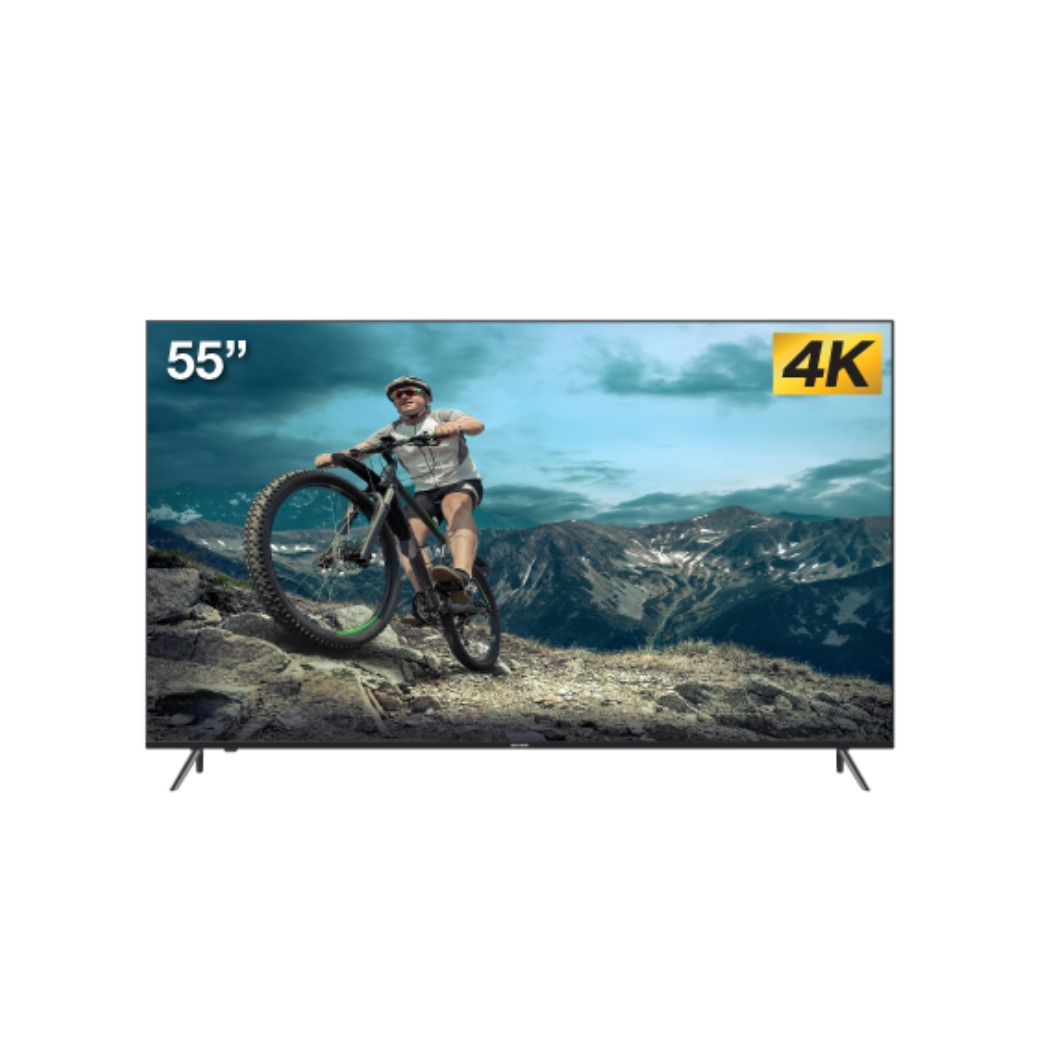 สมาร์ททีวี 4K Android SHARP รุ่น 4T-C55EK2X ขนาด 55 นิ้ว