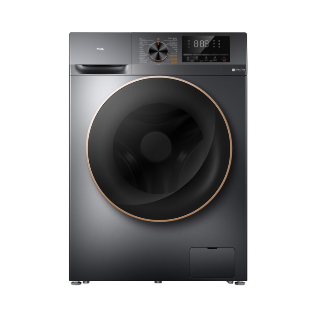 เครื่องซักผ้า/อบผ้า ฝาหน้า TCL รุ่น WT11EPWDG ความจุ 10/7 กิโลกรัม สีเทาเข้ม