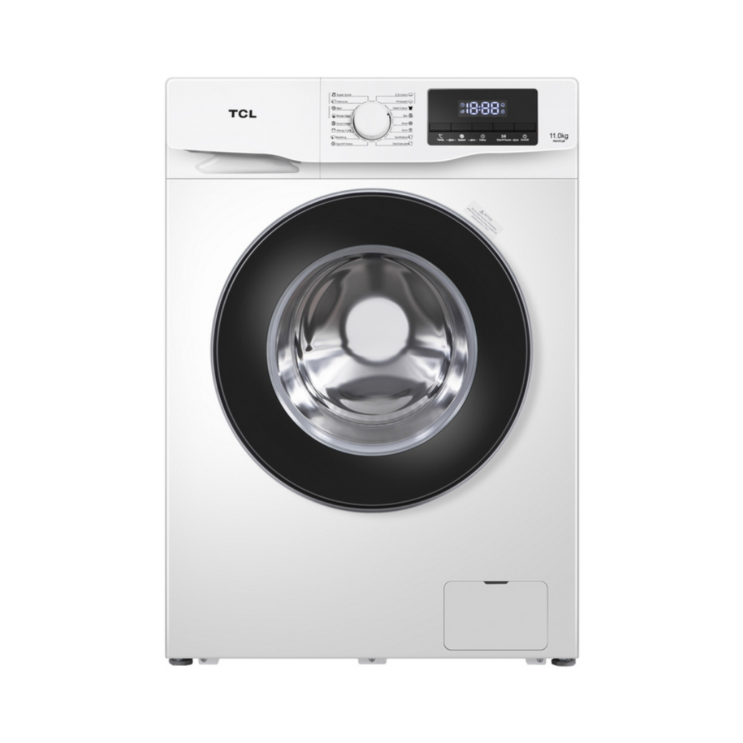 เครื่องซักผ้าฝาหน้า TCL รุ่น P611FLW ความจุ 11 กิโลกรัม