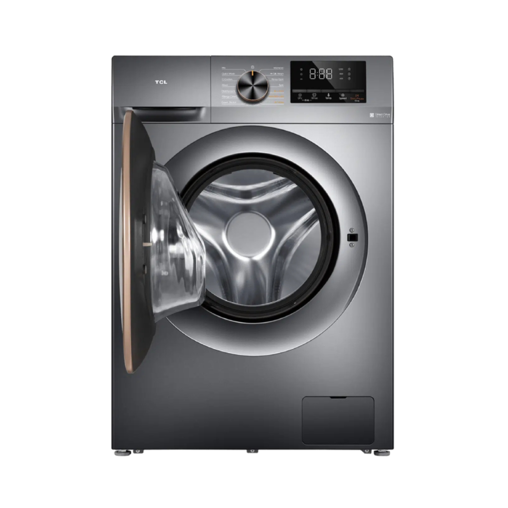 เครื่องซักผ้า/อบผ้า ฝาหน้า TCL รุ่น WT11EPWDG ความจุ 10/7 กิโลกรัม สีเทาเข้ม - Image 2