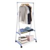ราวตากผ้าพร้อมชั้นวางเสื้อผ้า รุ่น 8002 ขนาด 68 x 43.9 x 152 เซนติเมตร