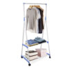 ราวตากผ้าพร้อมชั้นวางเสื้อผ้า รุ่น 8002 ขนาด 68 x 43.9 x 152 เซนติเมตร