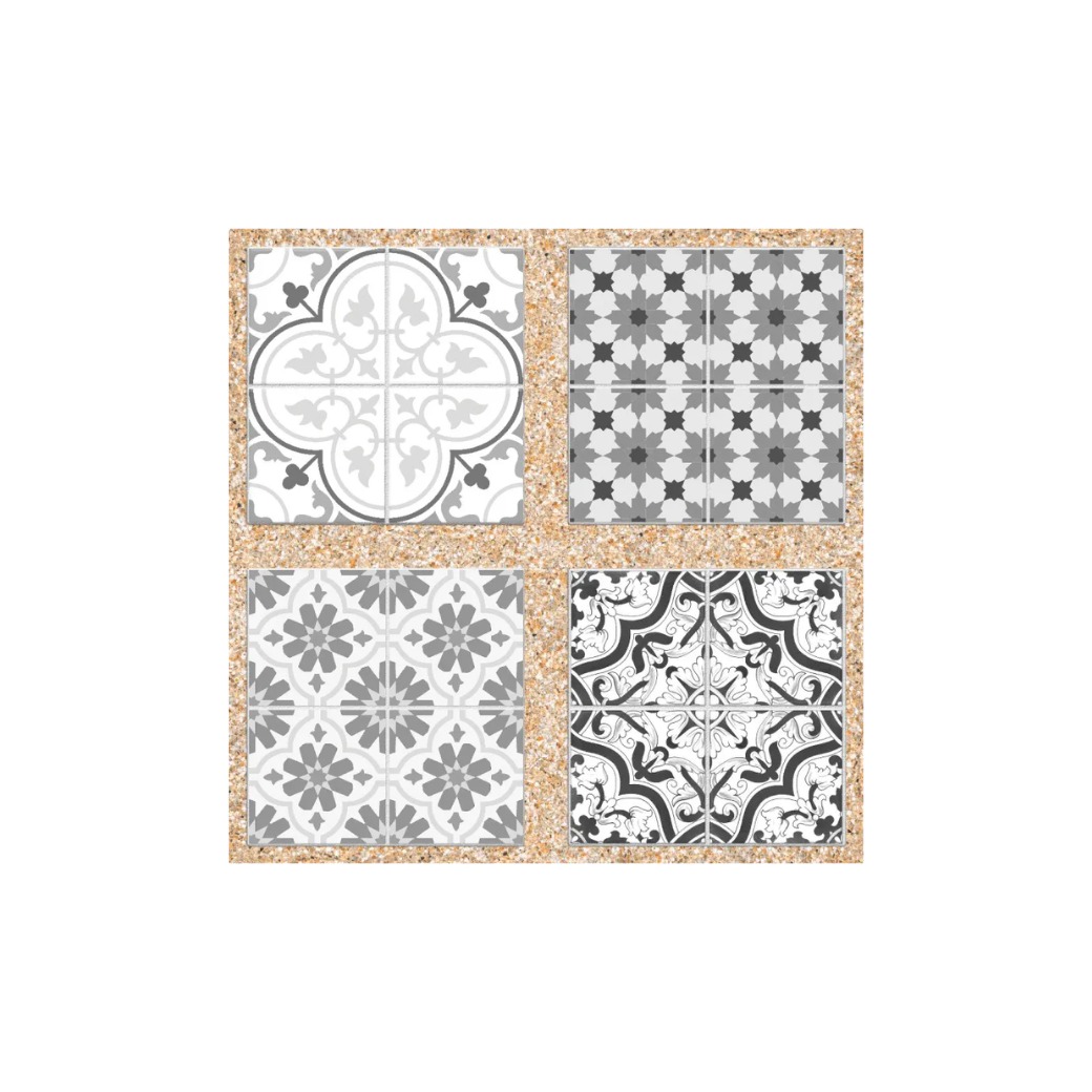 กระเบื้องปูพื้น SOSUCO รุ่น ซามูไร-ดำ R/T 1.44/A ขนาด 60 x 60 เซนติเมตร