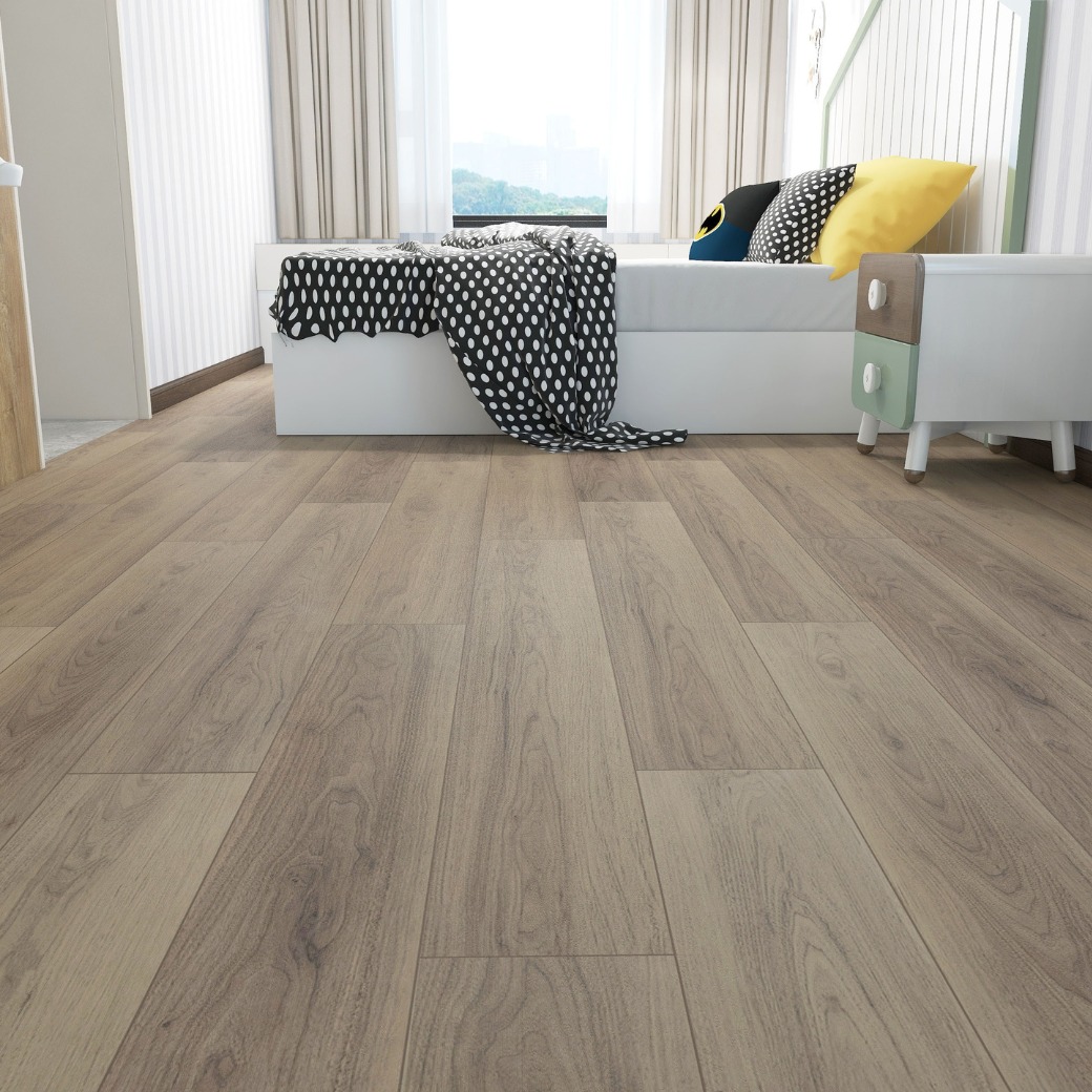ไม้พื้น SPC TIMBERT รุ่น TB916 WALNUT BROWN - Image 3