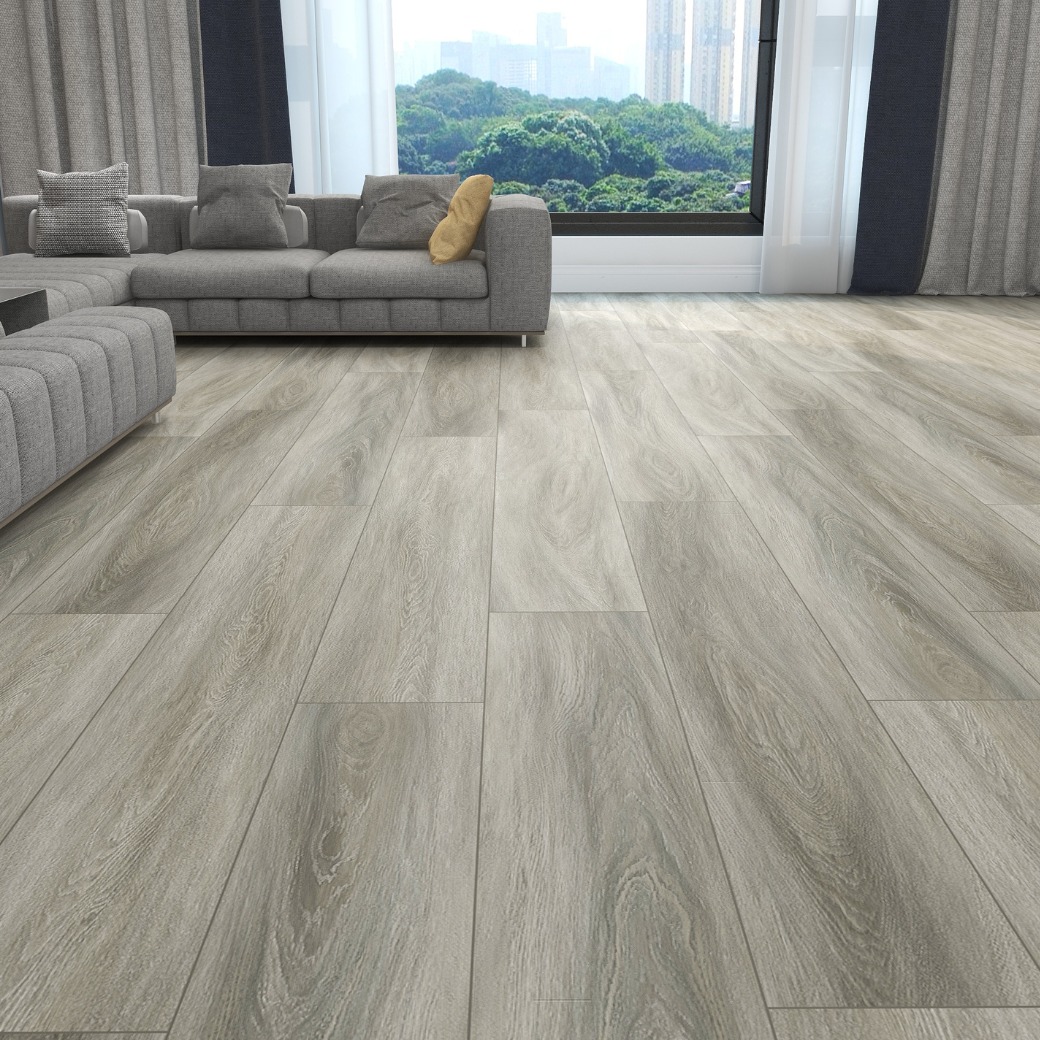 ไม้พื้น SPC TIMBERT รุ่น TB907 SILVER GREY - Image 3